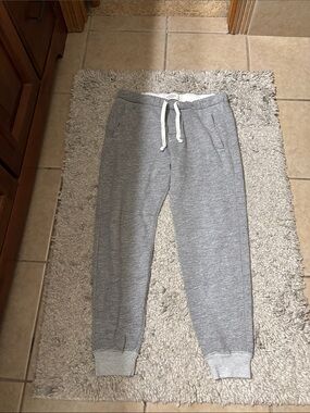 Abercrombie & Fitch Light Gray Jogger Sweatpants